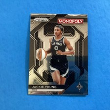 2024 WNBA Monopoly Prizm Insert Jackie Young #WNBA15