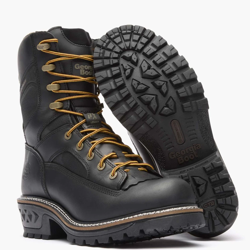 Bota de trabajo impermeable Georgia Boot LTX Logger para trabajo pesado Foto 2 de 4