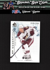 2009-10 SP Authentic 150 Shane Doan #/1999