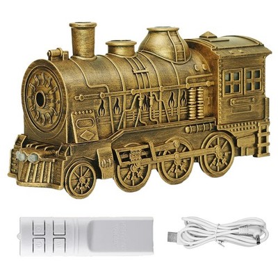 Retro Dampfzug Aromatherapie Diffusor mit leiser Befeuchtungsfunktion