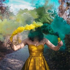 HMPEAIIY 4MP2TXIP9QC1 Photography Disposable Color Fog Stick, Vibrant Colored