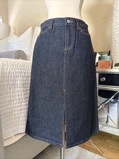 GAP Dark Denim Skirt, 2 Stretch
