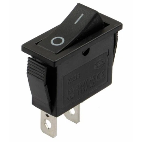 On-Off Rocker Switch 2 Position SPST 15A for Treadmill 240Vac Car Dash Boat 12V