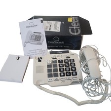 ClearSounds FL-CSC500 Spirit Amplified Phone Big Buttons   Tested, Works, In Box