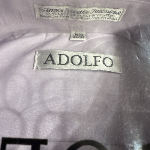 Adolfo Men's Regular Fit Dress Shirt - Picture 5 of 5