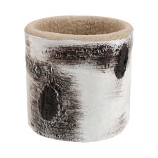 Tree Trunk Reptile Water Bowl - Food Feeding Dish for Lizards & Geckos -