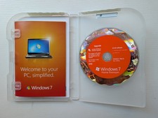 Windows 7 Home Premium Family Pack Upgrade 3-PC 32/64-Bit DVDs Case Manual