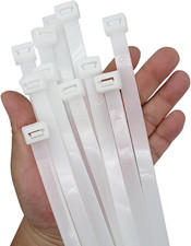 Extra Wide Zip Ties 24 inch, Strong Large Zip Ties Heavy Duty with 250 lbs, Long