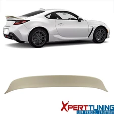 For 22-25 Subaru BRZ & Toyota GR86 IKON Style Trunk Spoiler Wing Unpainted FRP