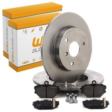 Bremsscheiben Ø 280mm + Beläge für SMART CABRIO CITY-COUPE FORTWO (450) vorne