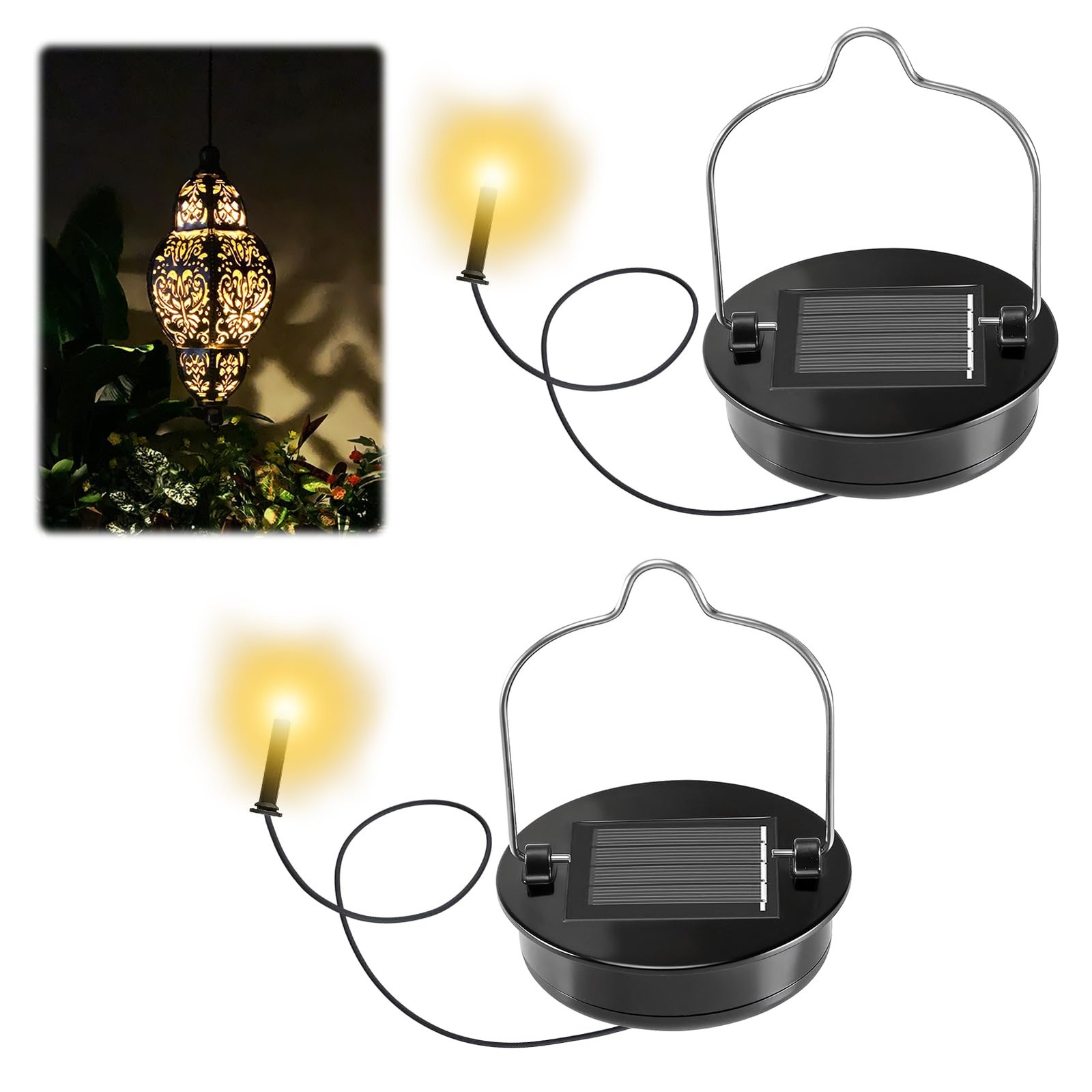 Panneau solaire de rechange pour réparer vos lampes de jardin en panne