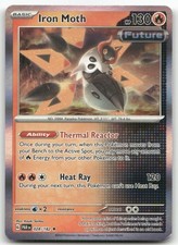 iron moth pokemon card Shrouded Fable Card Number / Rarity Pokemon Card "Iron Moth" sv4M