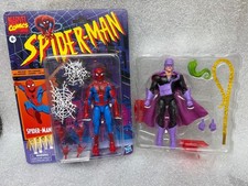 Marvel Legends spider man cel shaded Walmart exclusive and whiplash