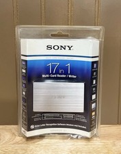 Sony 17-in-1 Multi-Card Reader/Writer MRW62E-S1 USB SD SmartMedia Memory Stick