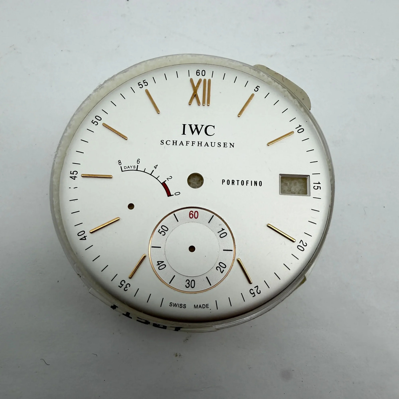 IWC Schaffhausen Portofino 40 mm Silver Men's Watch Dial