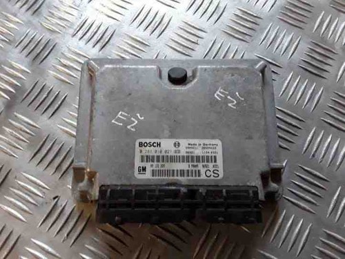 OPEL ZAFIRA A F75 Motorsteuergerät ECU 0281010021 2.00 Diesel 60kw 25451854