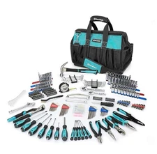 DURATECH 269 Piece Household Grade Around The House Jobs Kit W/ Carry Bag New