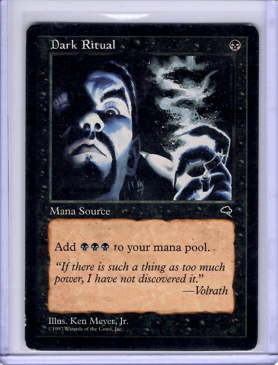 Dark Ritual Common Tempest Regular MTG MP