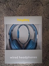 Brand New Heyday Wired Headphones   Over-Ear   Blue   Sealed Box