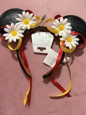 NEW Disney Parks 2026 Epcot Germany Pavilion Mickey Minnie Flowers Ear Headband