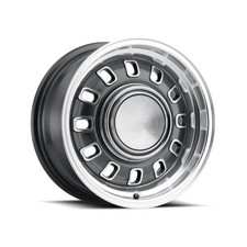 Lw60-50754b Legendary Wheels 12 Slot - 15x7 - 5x4.5 - 4.25 Bs - Charcoal
