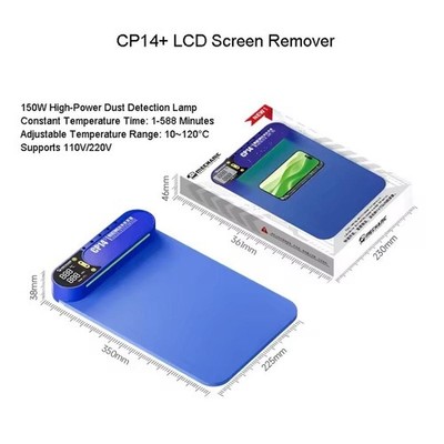 CP14+ LCD Screen Removal Heating Separator Pad for Mobile Phone Repair Tool lot
