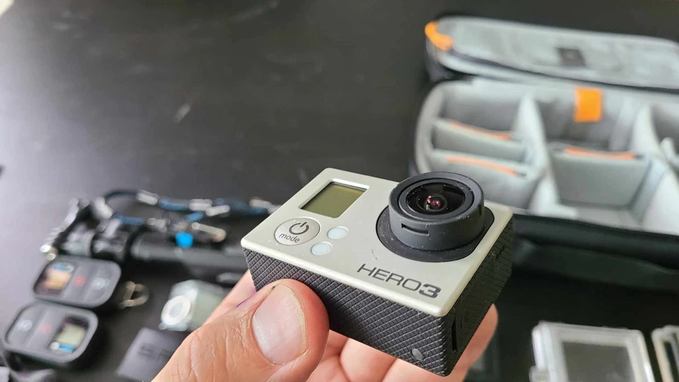 Used GoPro HERO 3 Camera, Waterproof Case And Accessories - Image 4 of 4