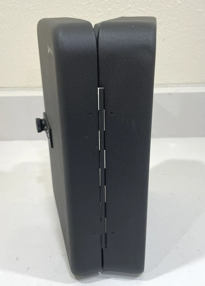 AdirOffice Key Safe Metal Cabinet Black Combination Lock 36 Key Hooks 10"x7" - Image 2 of 4