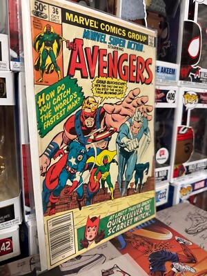 Marvel Super-Action # 36- Avengers Cover - Mid-Grade FN- to FN