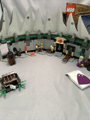 Lego 4707 Hagrid's Hut Harry Potter 2001 Complete w/manual