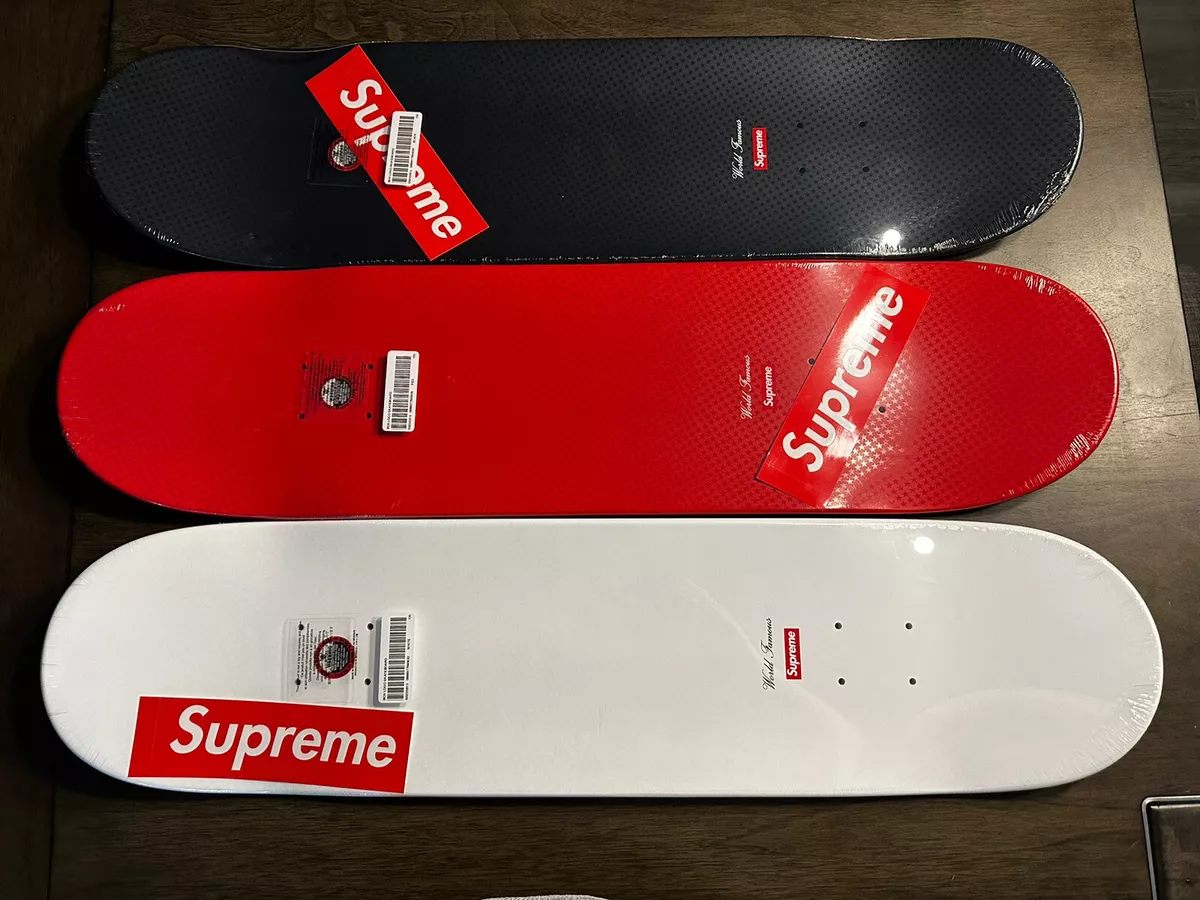 Supreme KAWS Chalk Logo Skateboard Deck Red SS21 – UniqueHype