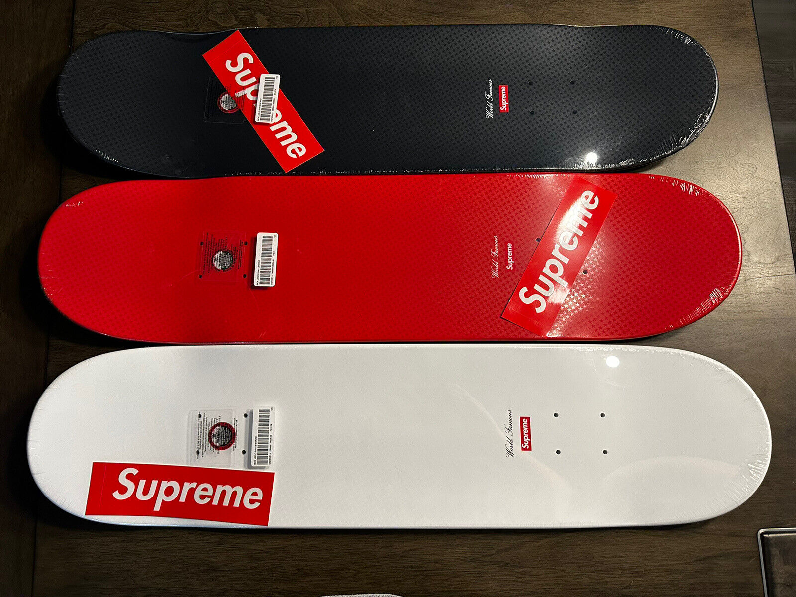 Tonal Box Logo Skateboard