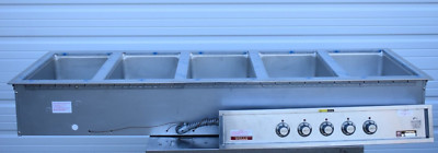 NEW WELLS MOD500TDM DROP-IN FIVE COMPARTMENT HOT FOOD WELL