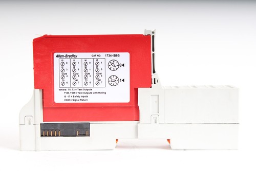 Allen Bradley 1734-IB8S POINT Guard I/O Safety Module W/ 2x 1734-TOPS Series A - Afbeelding 4 van 5