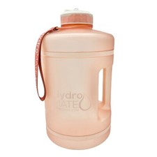 HydroMate 1 Gallon Motivational Water Bottle Straw Lid Time Marker BPA-Free