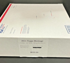 2011 Topps Heritage Baseball 545 Cards Complete Set - Base, SP, Inserts