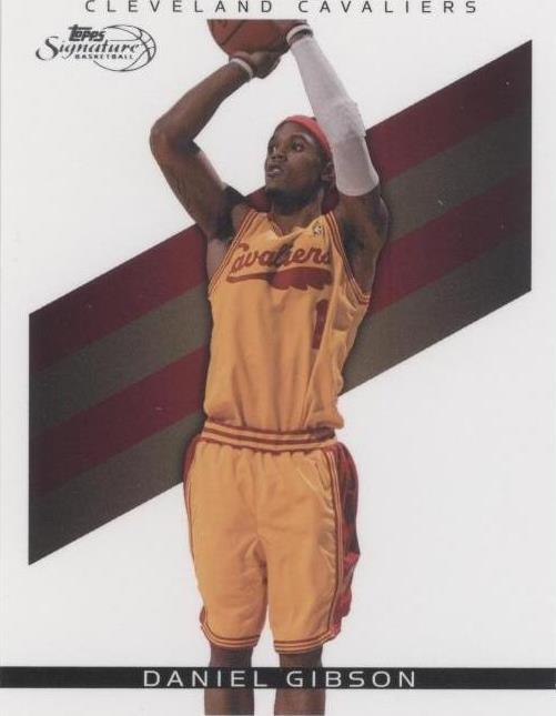 2008-09 Topps Signature - Daniel Gibson #TS-DGI - 1 of 2