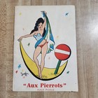 Aux Pierrots Cafe Place Pigalle Program - Paris, France - Cabaret / Strip- 1940s