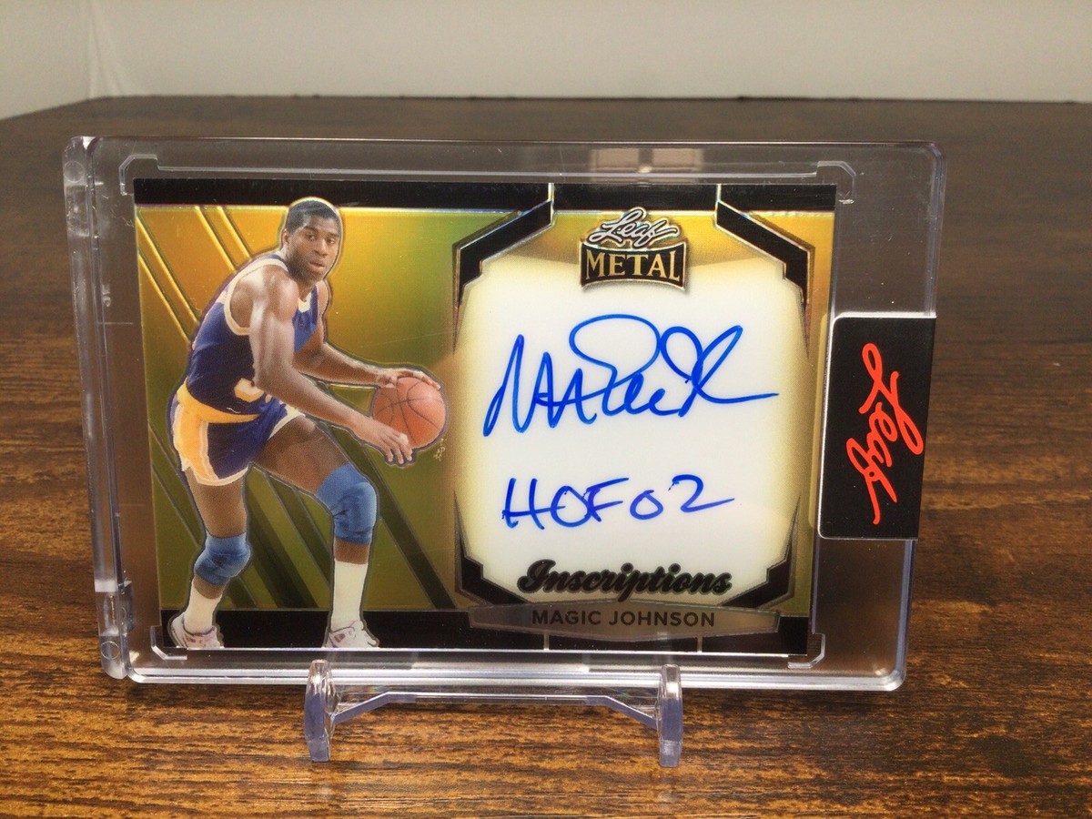 2025 Leaf Sports Heroes MAGIC JOHNSON Inscriptions Auto 