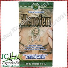 MENOFEM BOCHORNOS SUDORACIONES MENOPAUSE 90 TABLETAS SUDORATIONS TABLETS