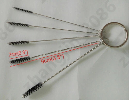 Motorcycle Carburetor Carbon Deposit Jet Cleaning Cleaner + Brushes Tool For BMW - Image 3 of 4