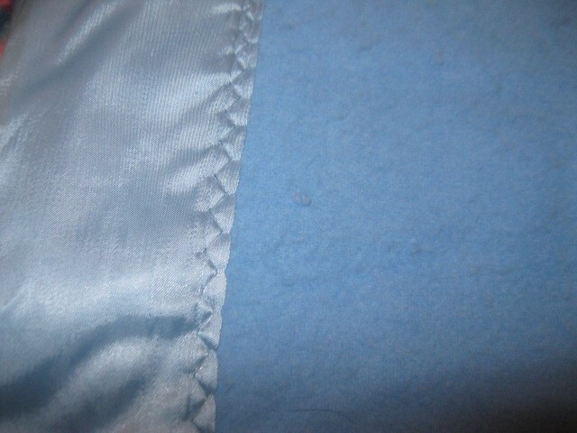 OCEAN  BLUE ACYRLIC BLANKET 86X80 QUEEN
