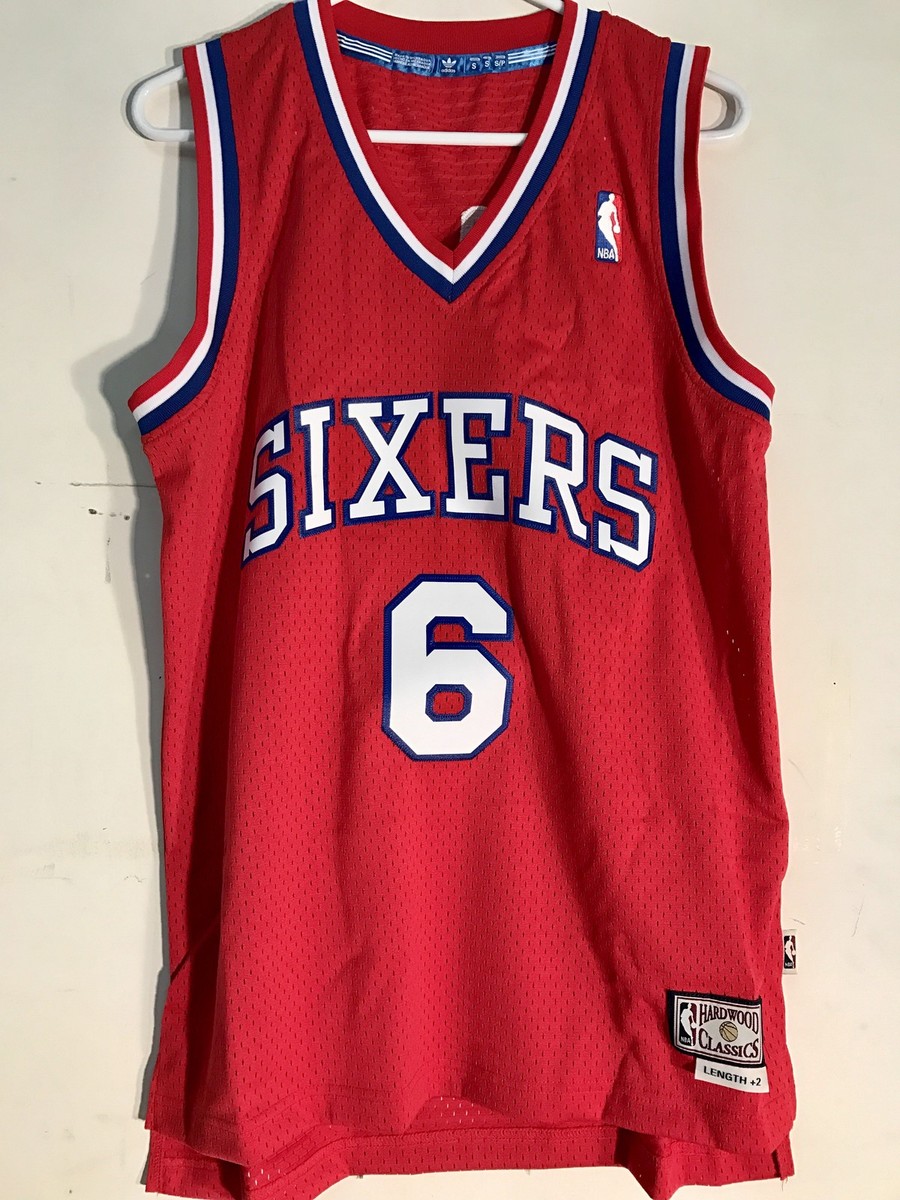 Adidas Swingman NBA Jersey Philadelphia 76ers Julious Erving Red