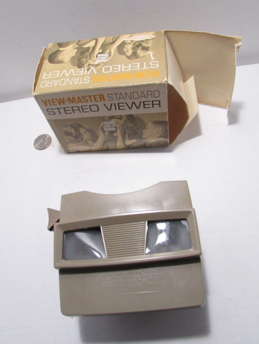 Vintage View-Master Standard No.2014 Stereo Viewer and Box