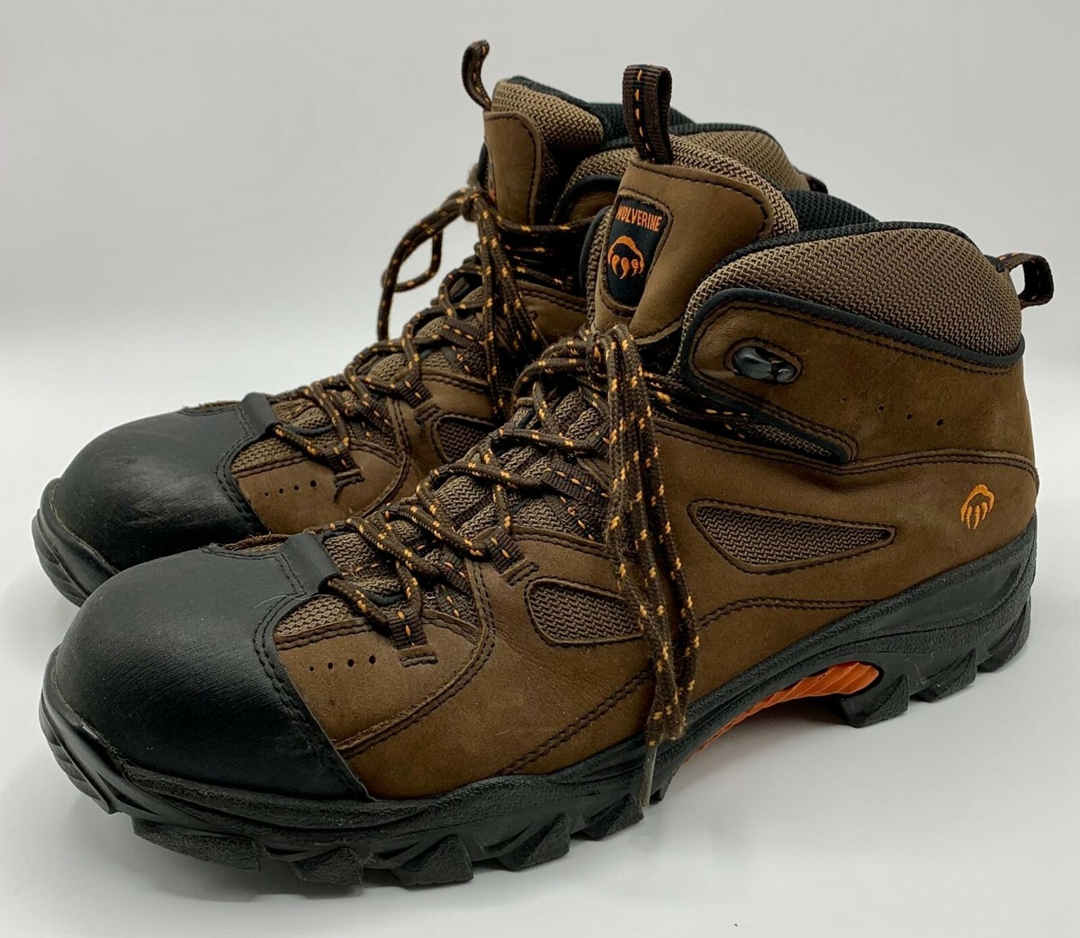 Wolverine Mens Hudson Steel Toe Work Boots 13M (S1869) | eBay
