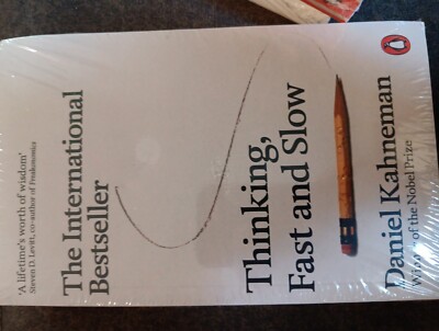 Thinking, Fast and Slow - The international Bestseller By Kahneman, Daniel - NEW