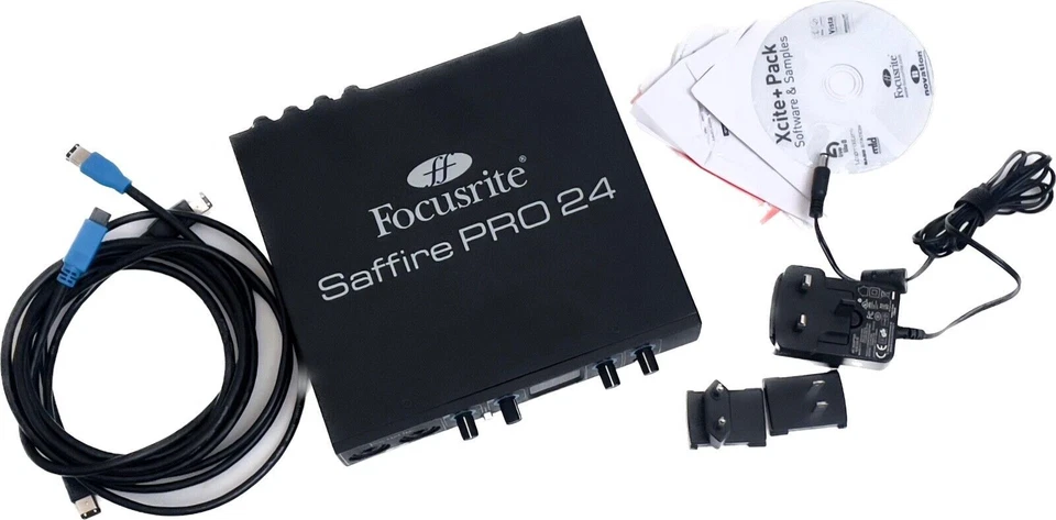 Focusrite Saffire PRO 24 DSP FireWire 400 Audio Interface 6 IN 8 OUT BOXED - Image 3 of 4