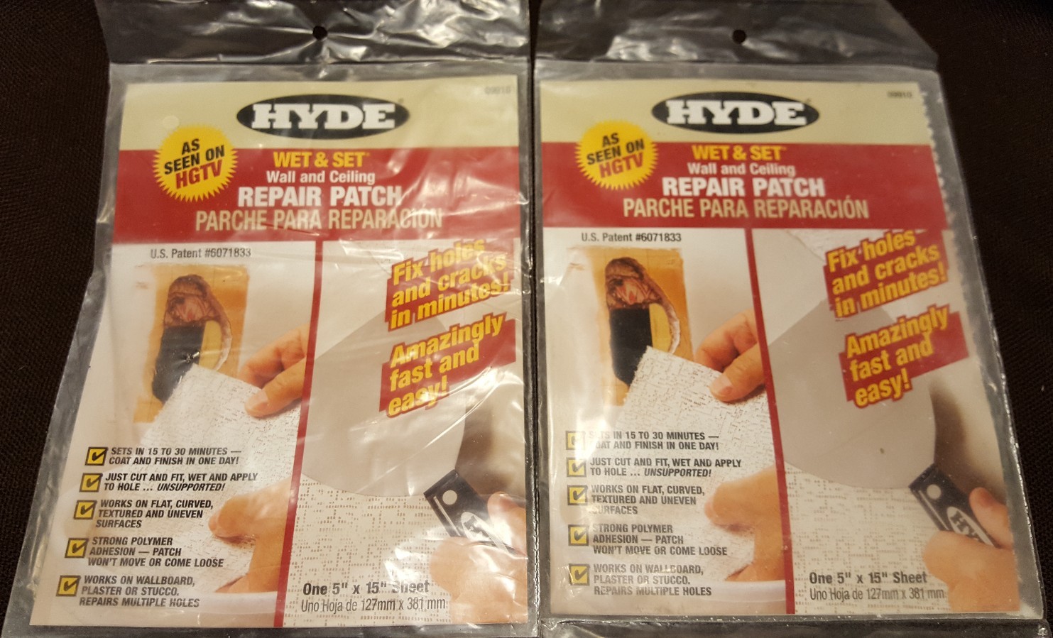 Wet Set Wall Ceiling Repair Patch Shelly Lighting