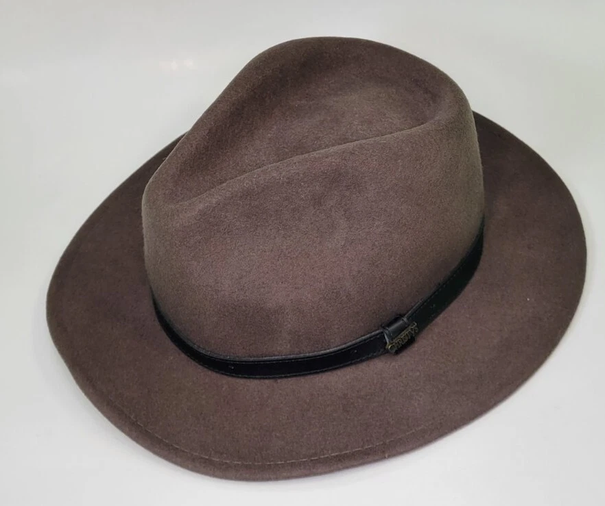 Size M Fedora/Trilby 100% Wool Vintage Hats for Men for sale 