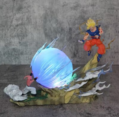 Dragonball Z - Son Goku VS Kid Buu Final Blow Anime Figur (22cm)